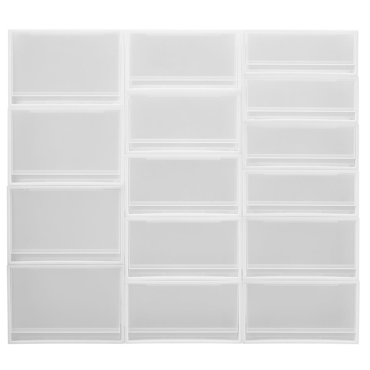 Polypropylene Storage Closet Drawer - Medium W17.5 x D21.6 x H9.4