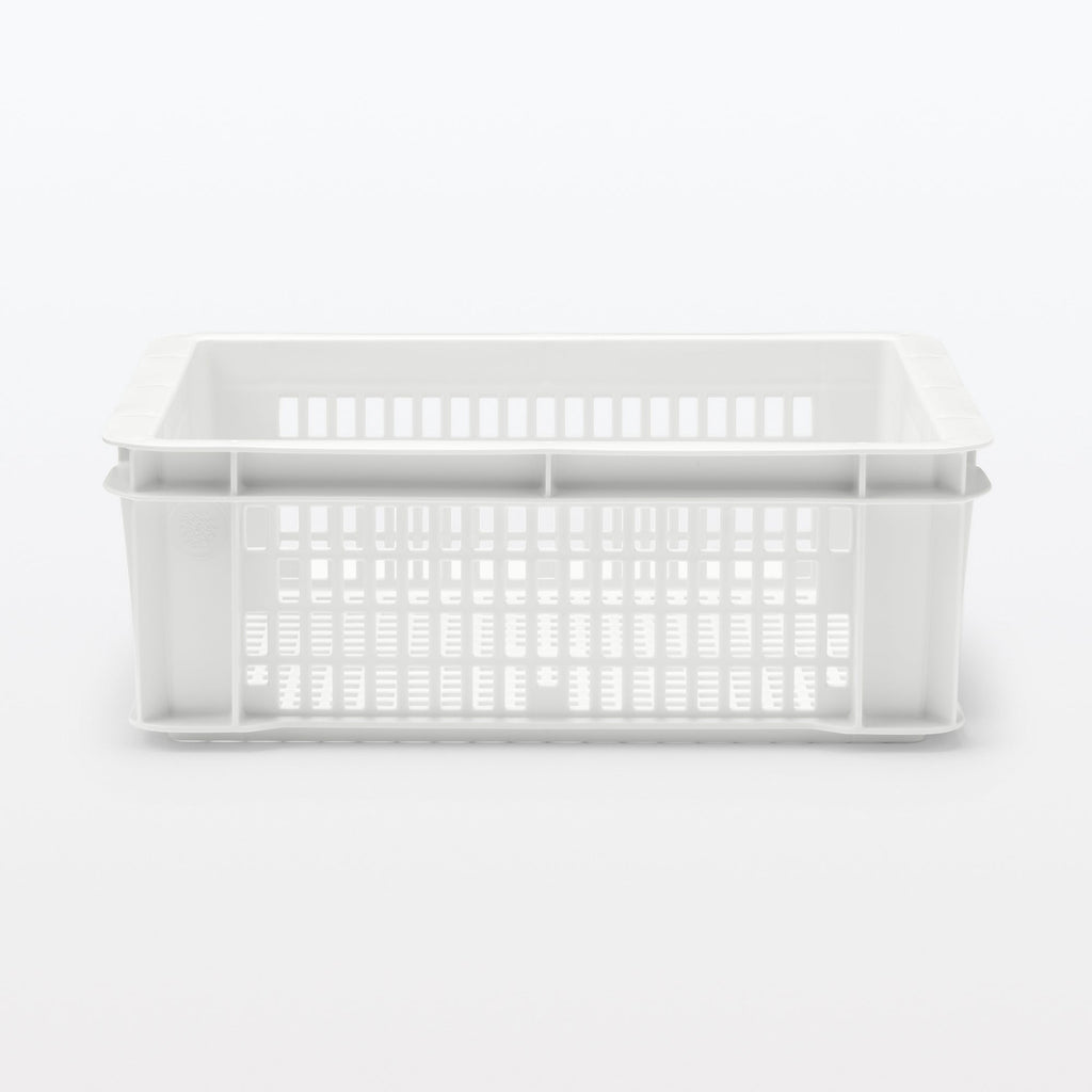 Polypropylene Mesh Container White Gray