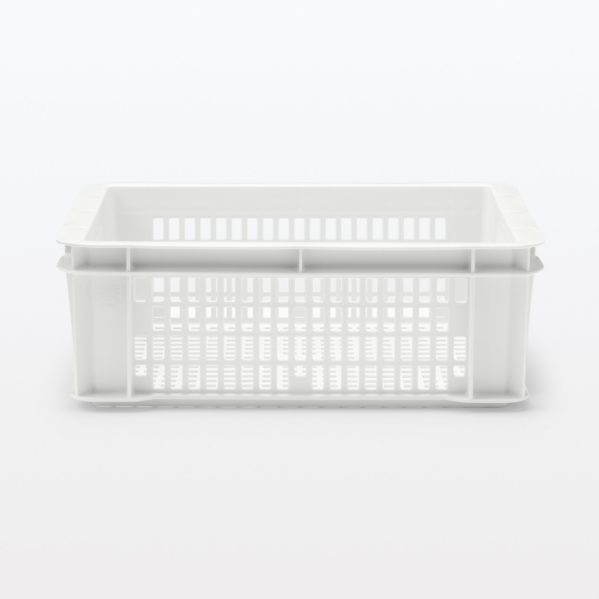 Polypropylene Mesh Container White Gray