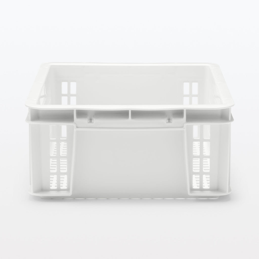 Polypropylene Mesh Container White Gray