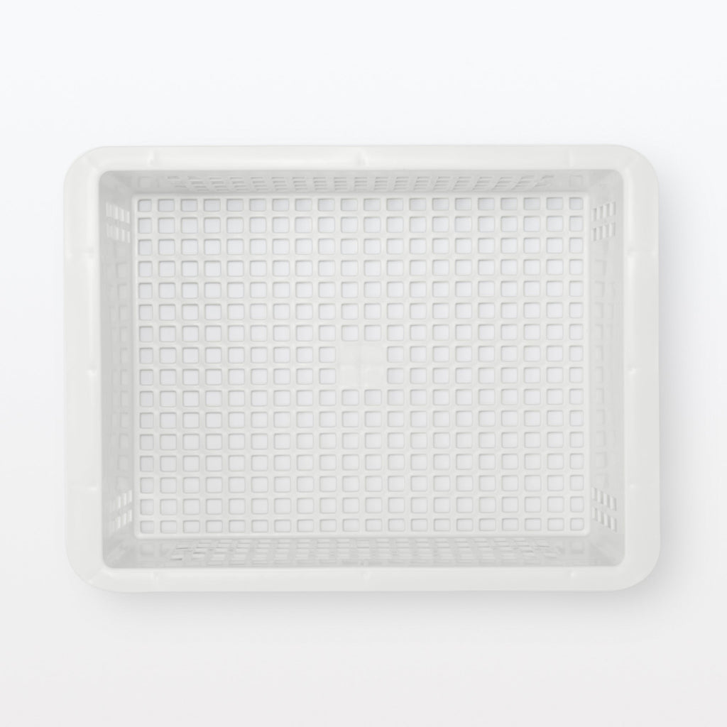 Polypropylene Mesh Container White Gray