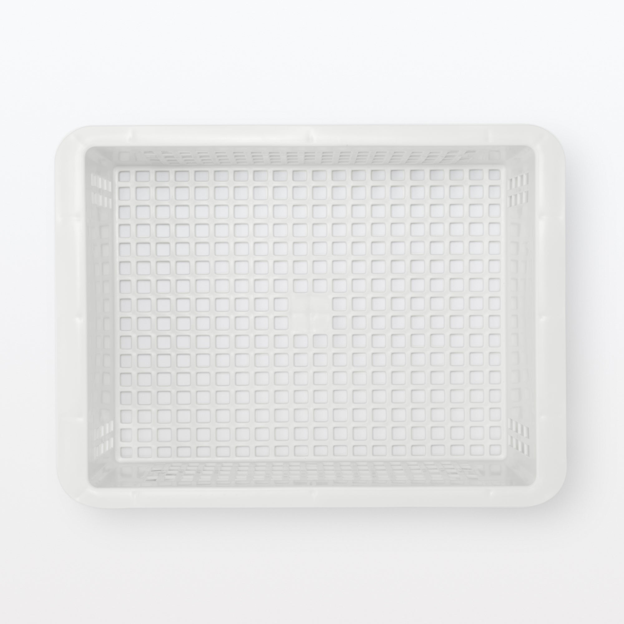 Polypropylene Mesh Container White Gray
