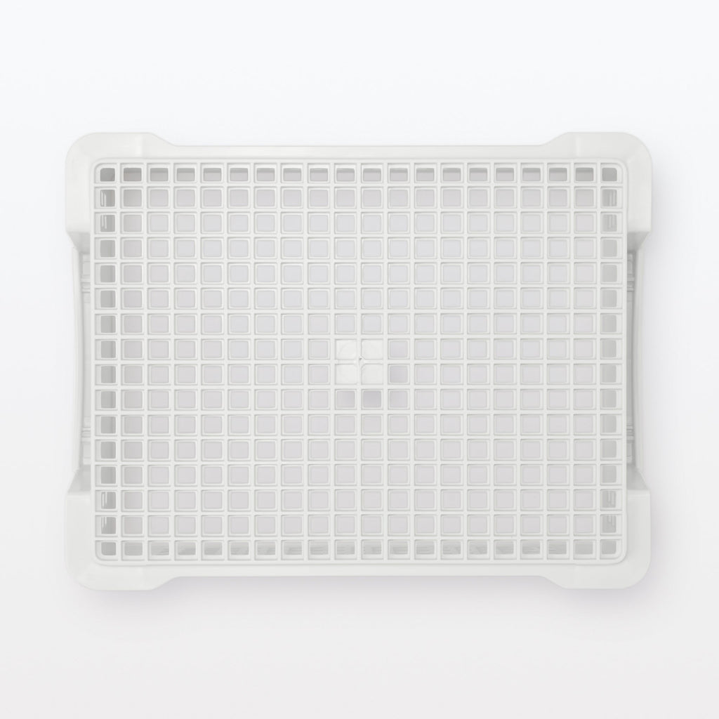 Polypropylene Mesh Container White Gray
