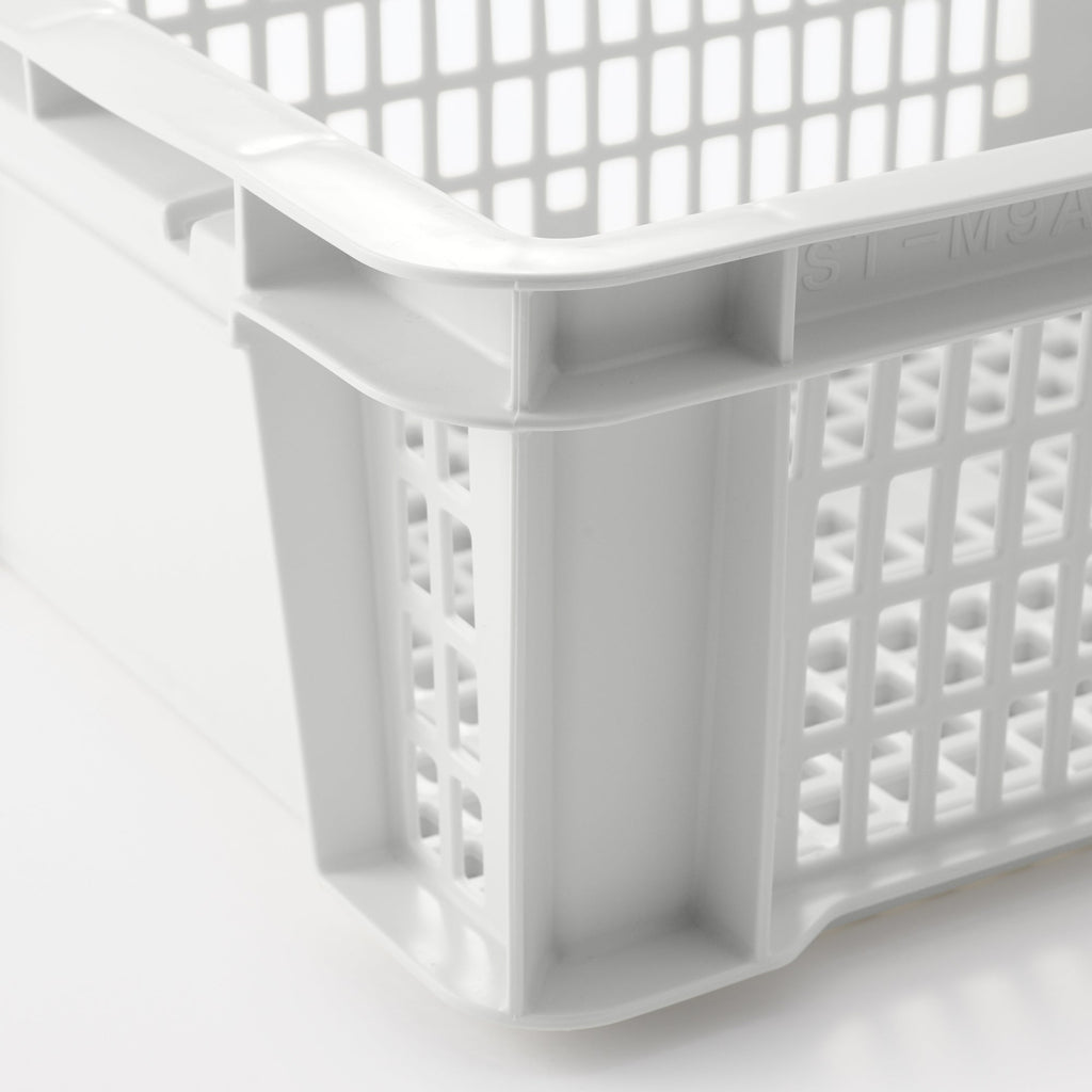 Polypropylene Mesh Container White Gray