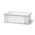 Polypropylene Mesh Container White Gray
