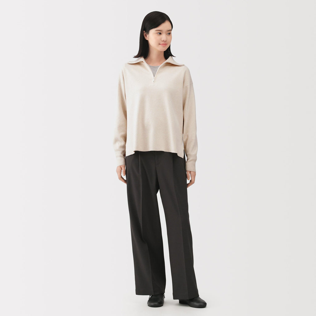Milano Rib Half-Zip Sweater