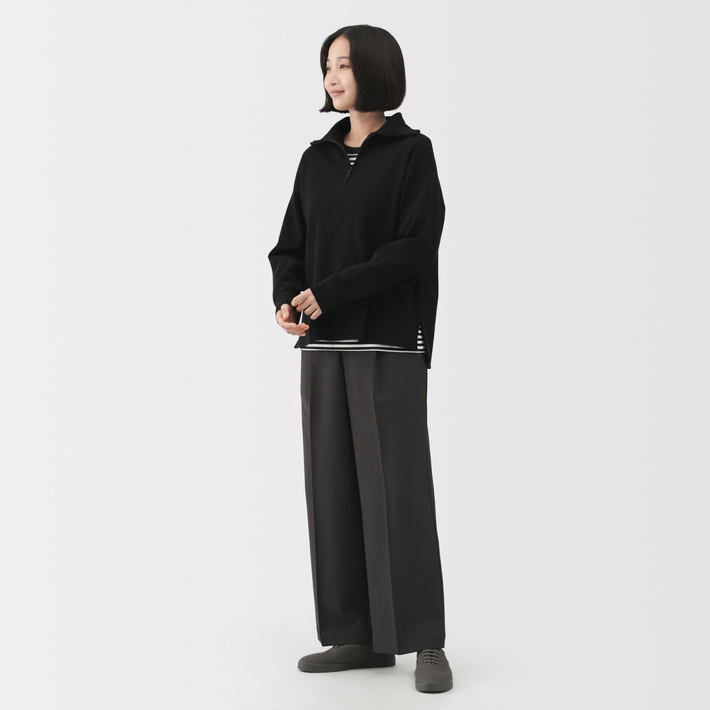 Milano Rib Half-Zip Sweater