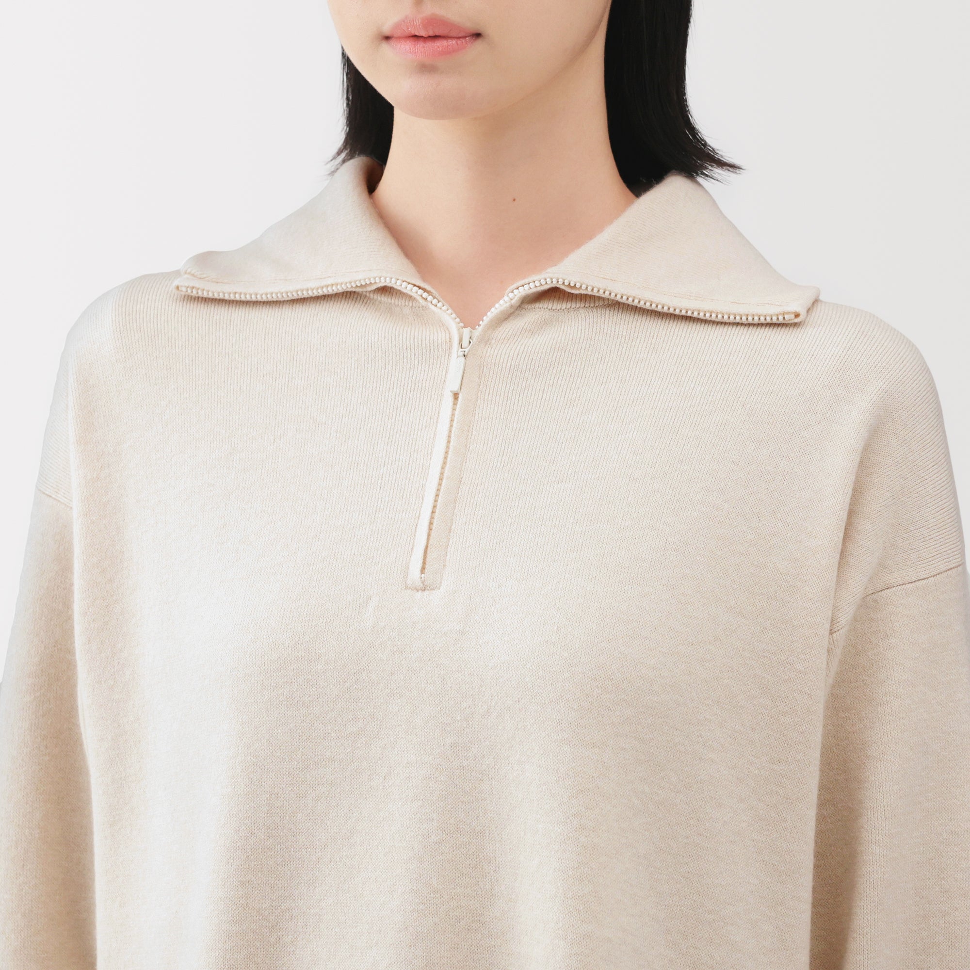 Milano Rib Half-Zip Sweater