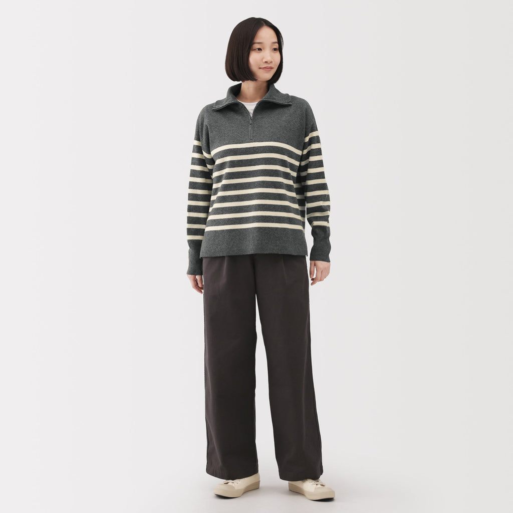 Milano Rib Half-Zip Sweater
