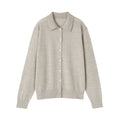 Wool Polo Cardigan