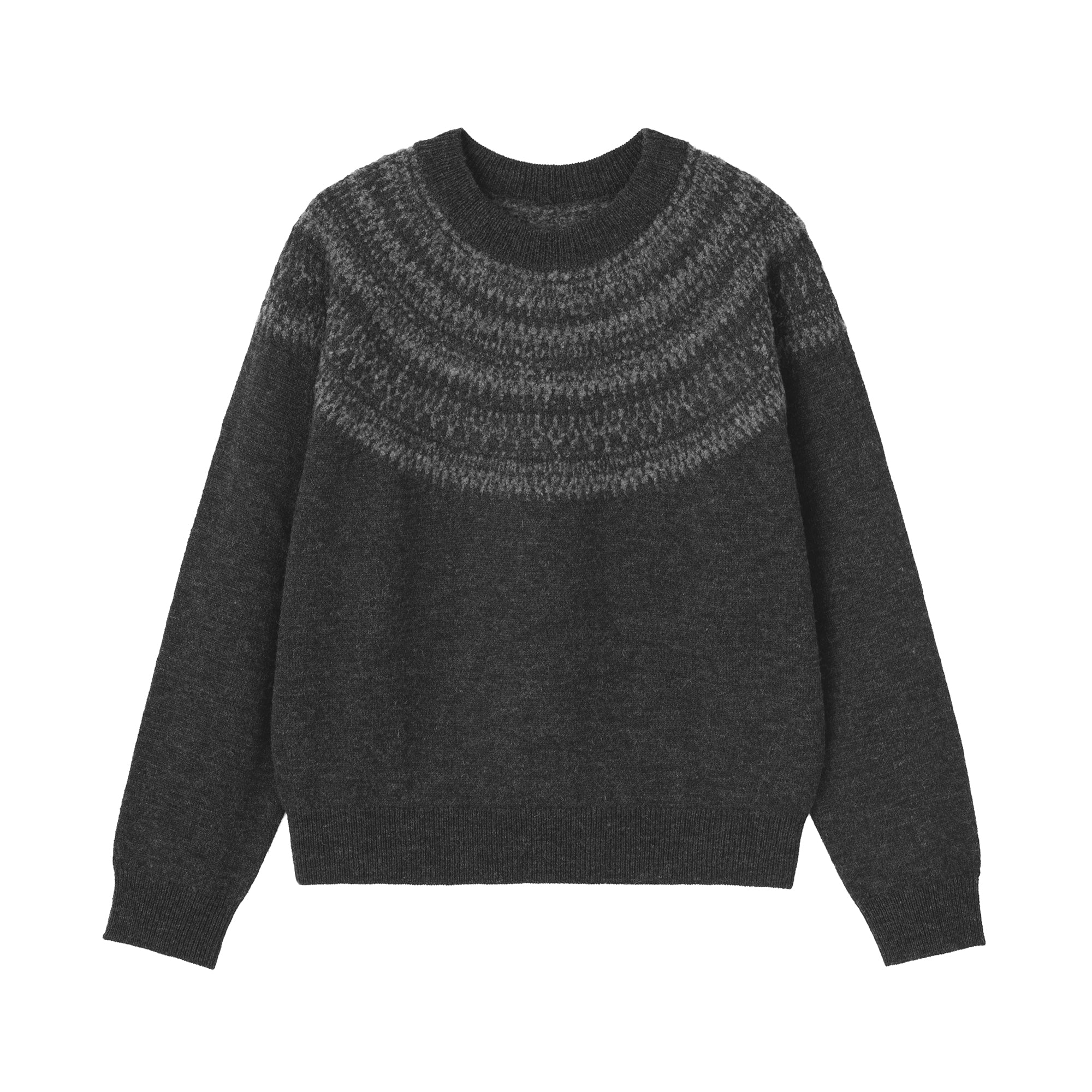 Andes Wool Blend Jacquard Sweater