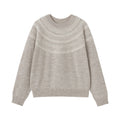 Andes Wool Blend Jacquard Sweater