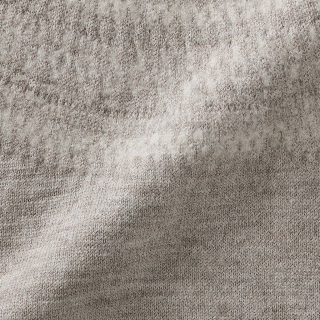 Andes Wool Blend Jacquard Sweater