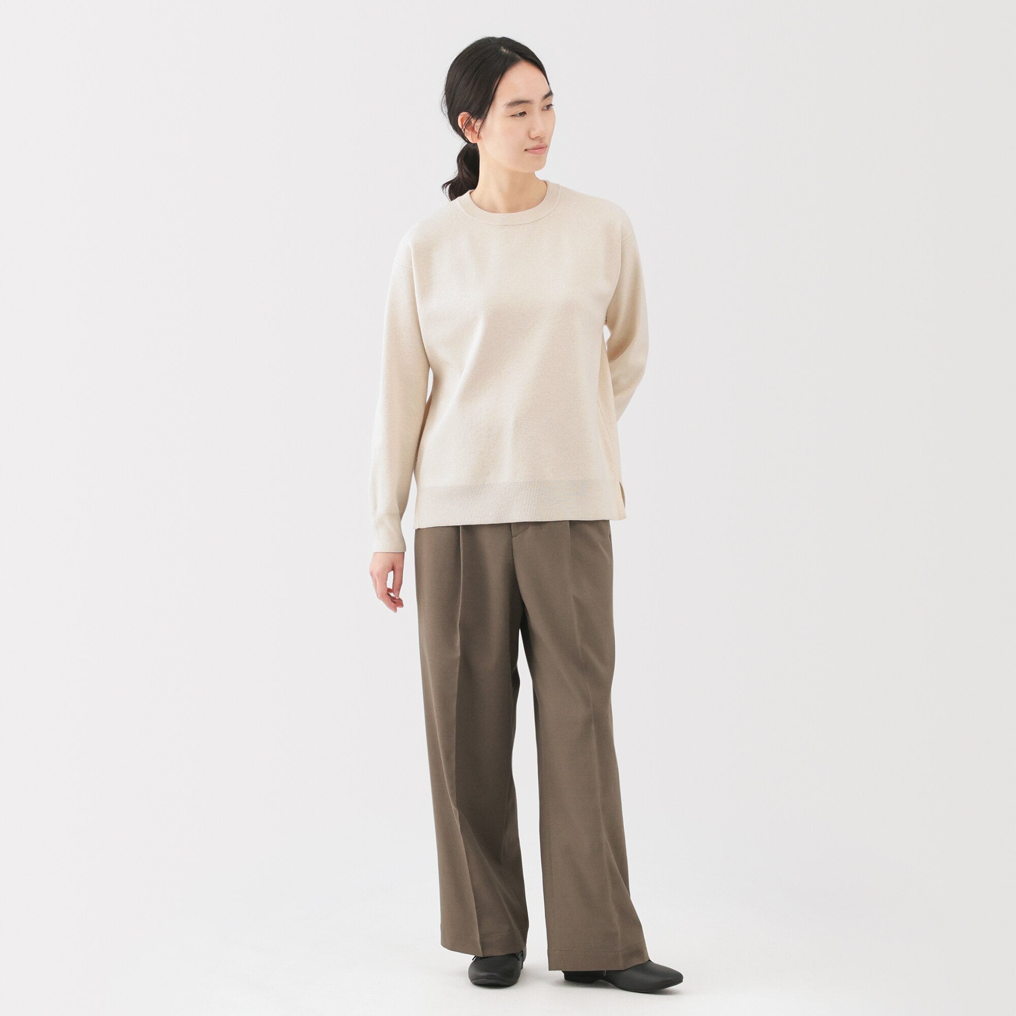 Milano Rib Crewneck Sweater