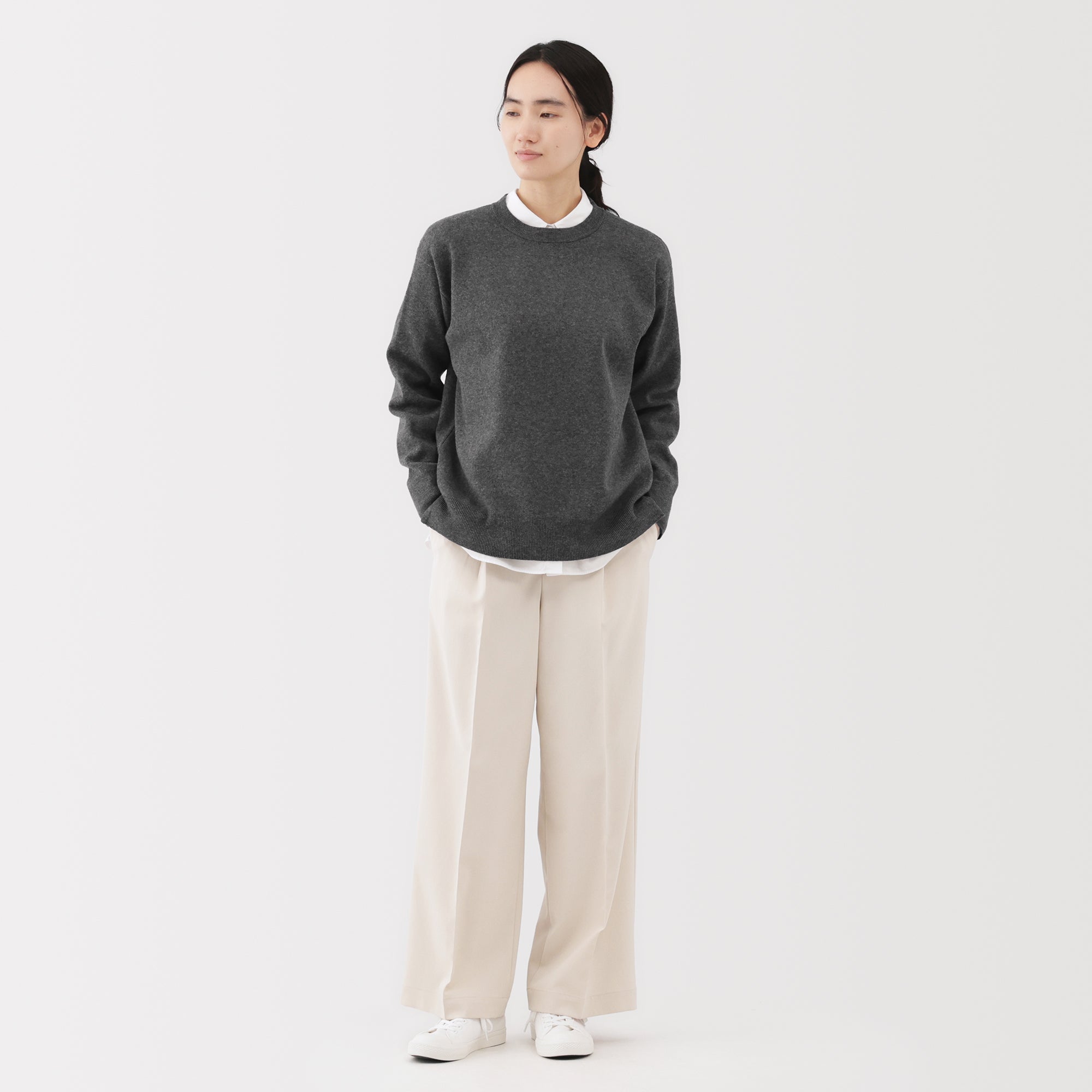Milano Rib Crewneck Sweater