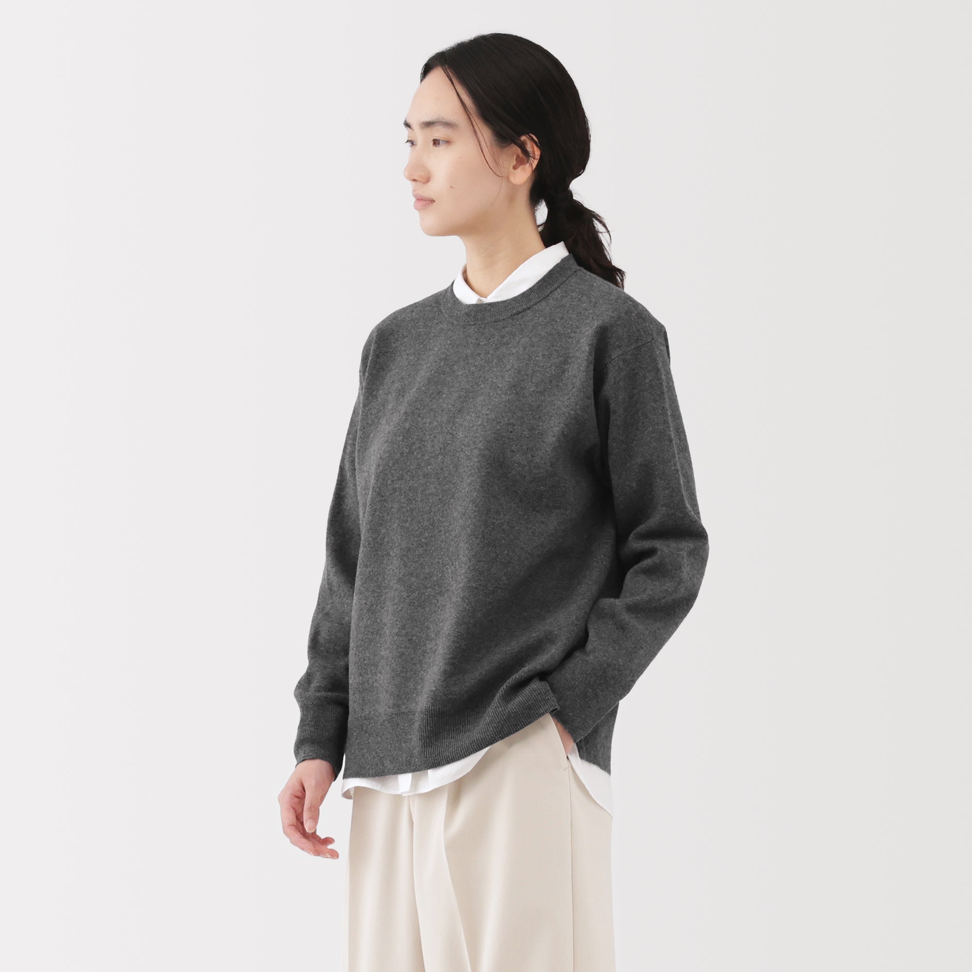 Milano Rib Crewneck Sweater