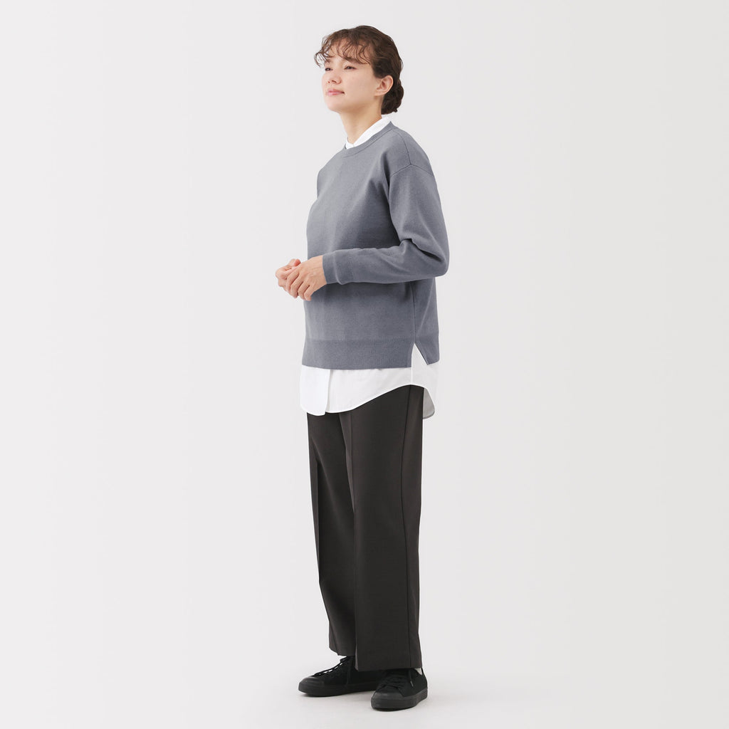 Milano Rib Crewneck Sweater