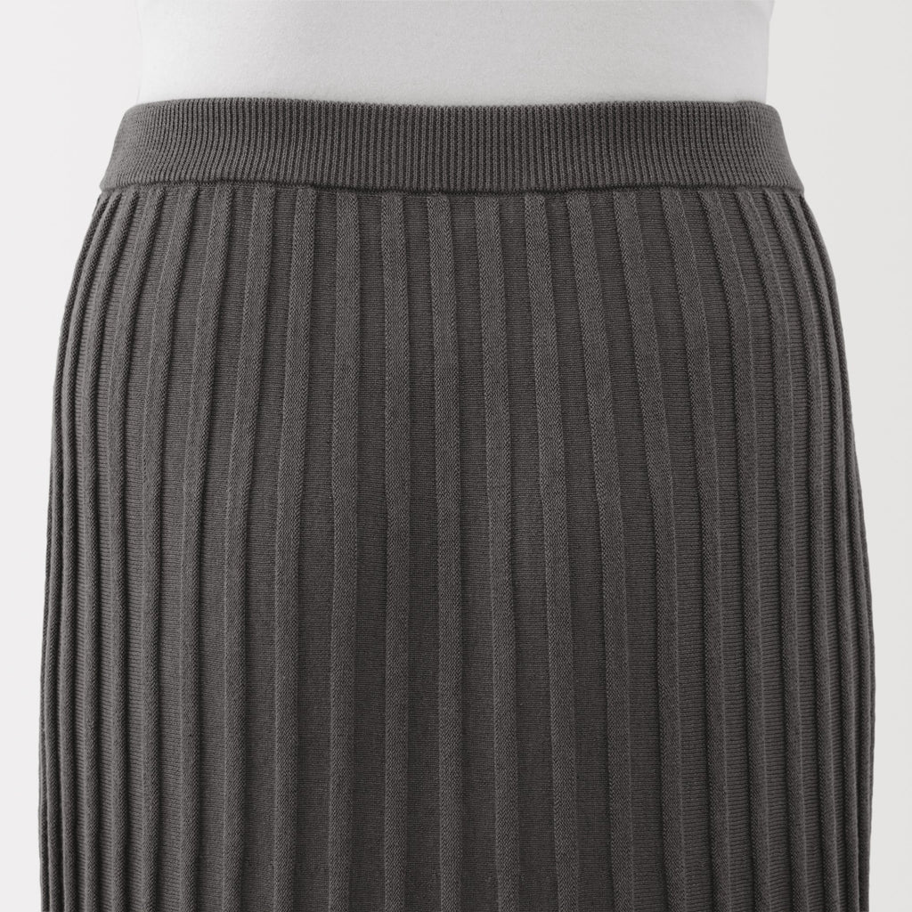 Lyocell Blend Flare Skirt