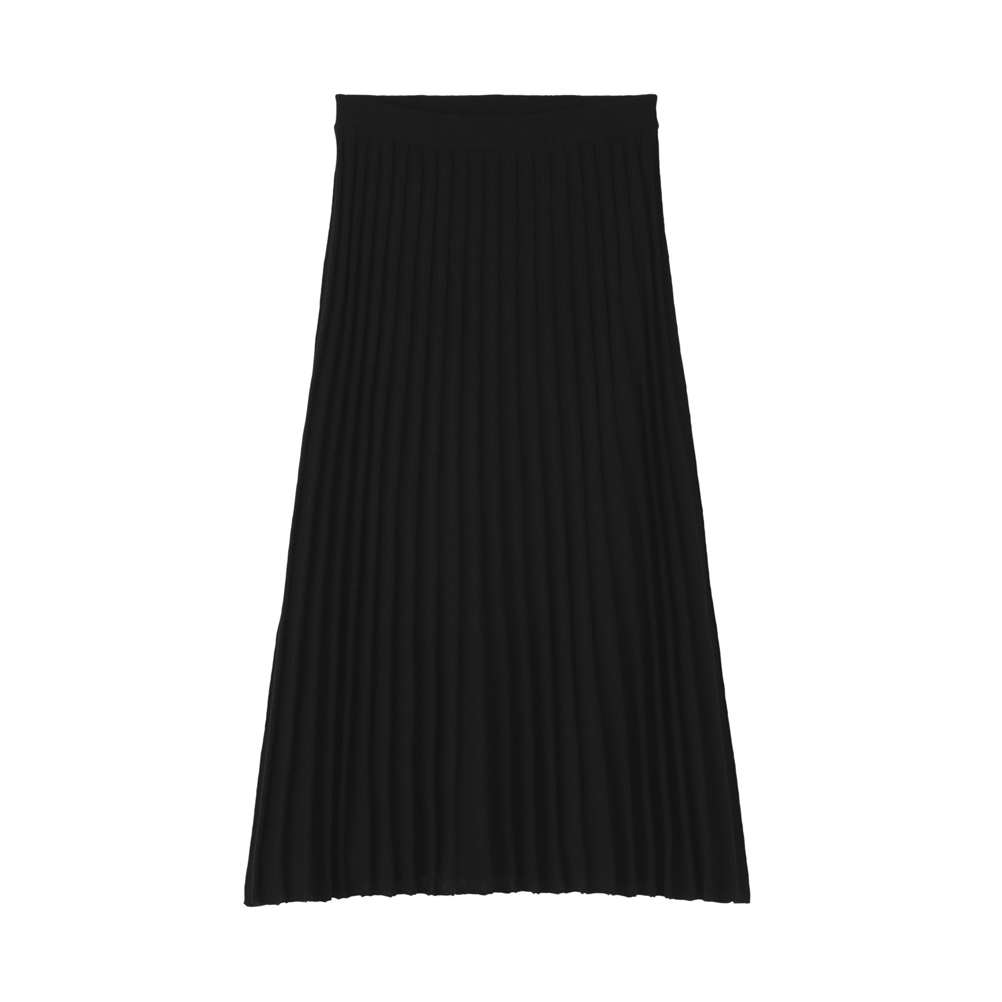 Lyocell Blend Flare Skirt