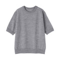 Wool Half Sleeve Sweater