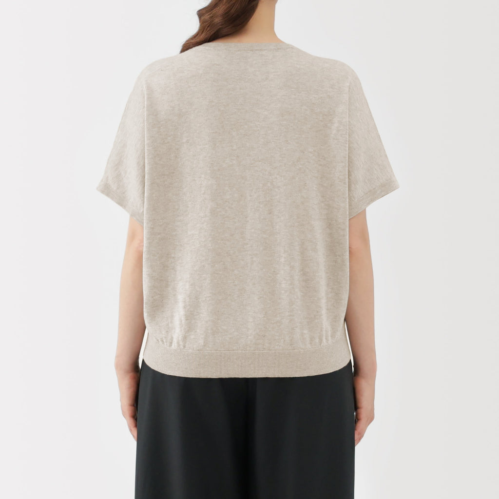 Lyocell Blend Dolman Sleeve Sweater