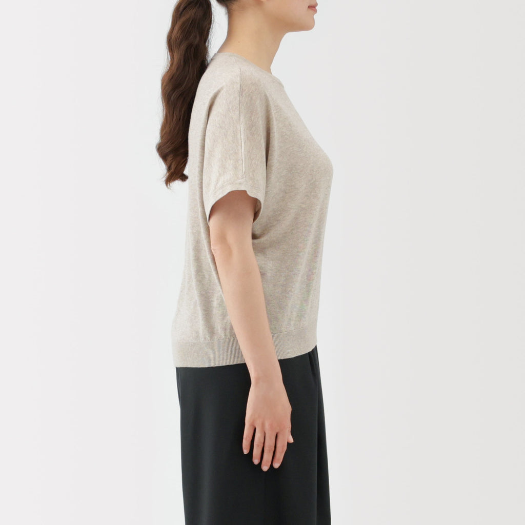 Lyocell Blend Dolman Sleeve Sweater