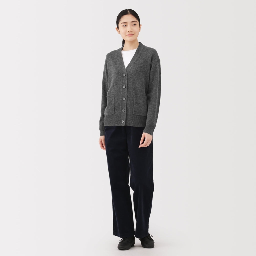 Wool V-Neck Cardigan