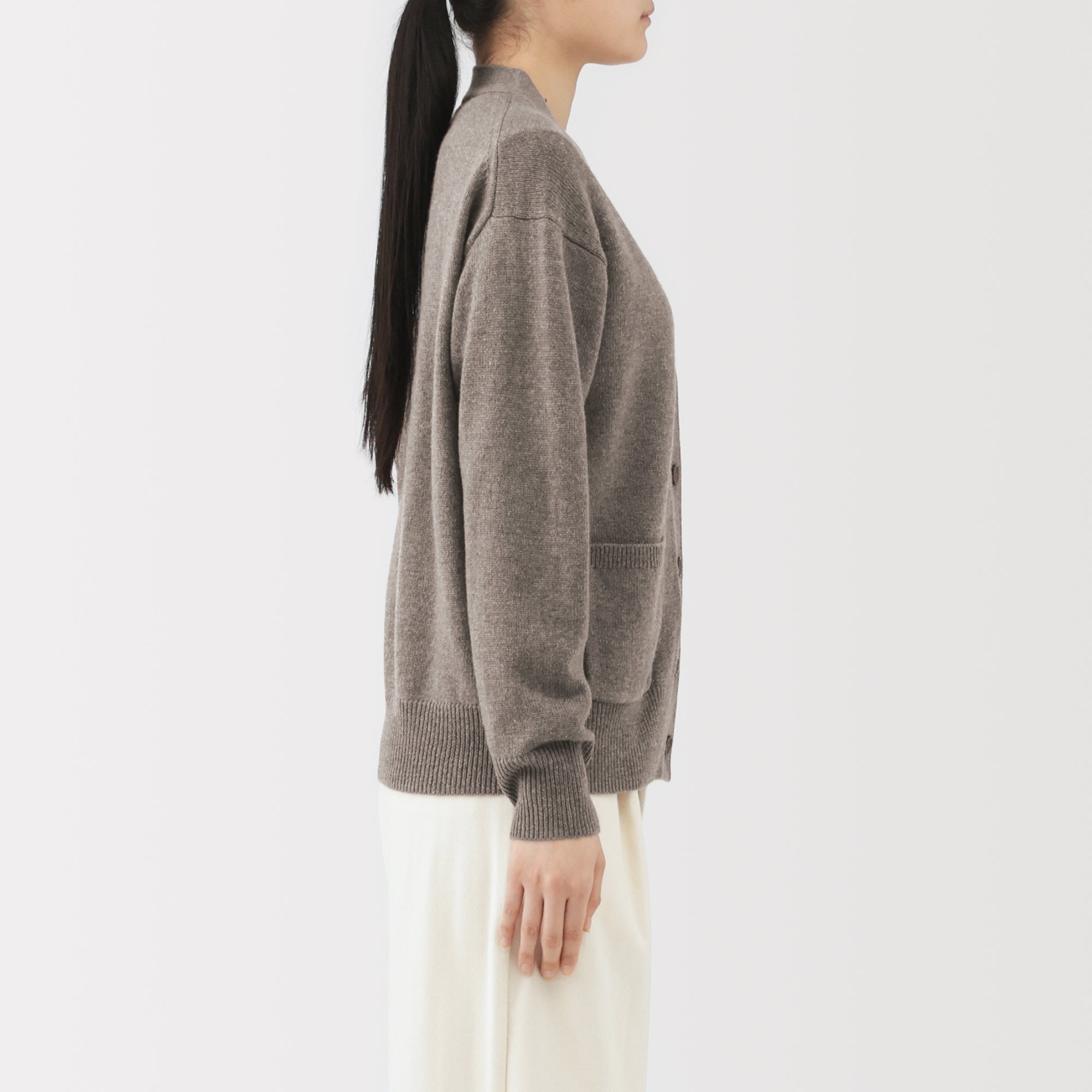 Wool V-Neck Cardigan