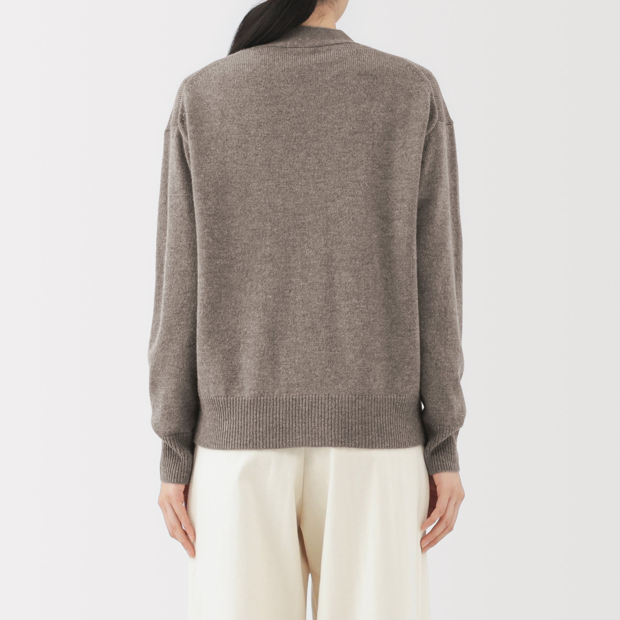 Wool V-Neck Cardigan
