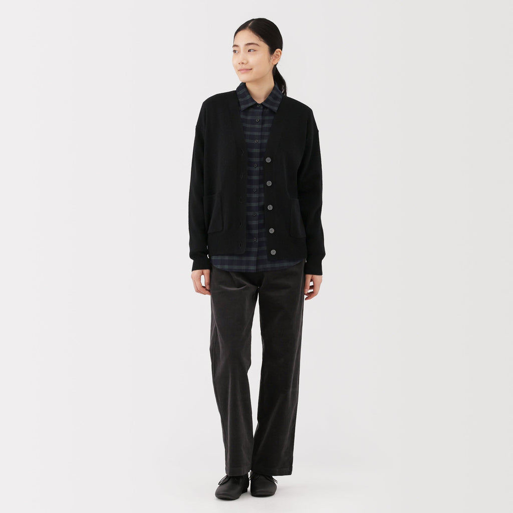 Wool V-Neck Cardigan