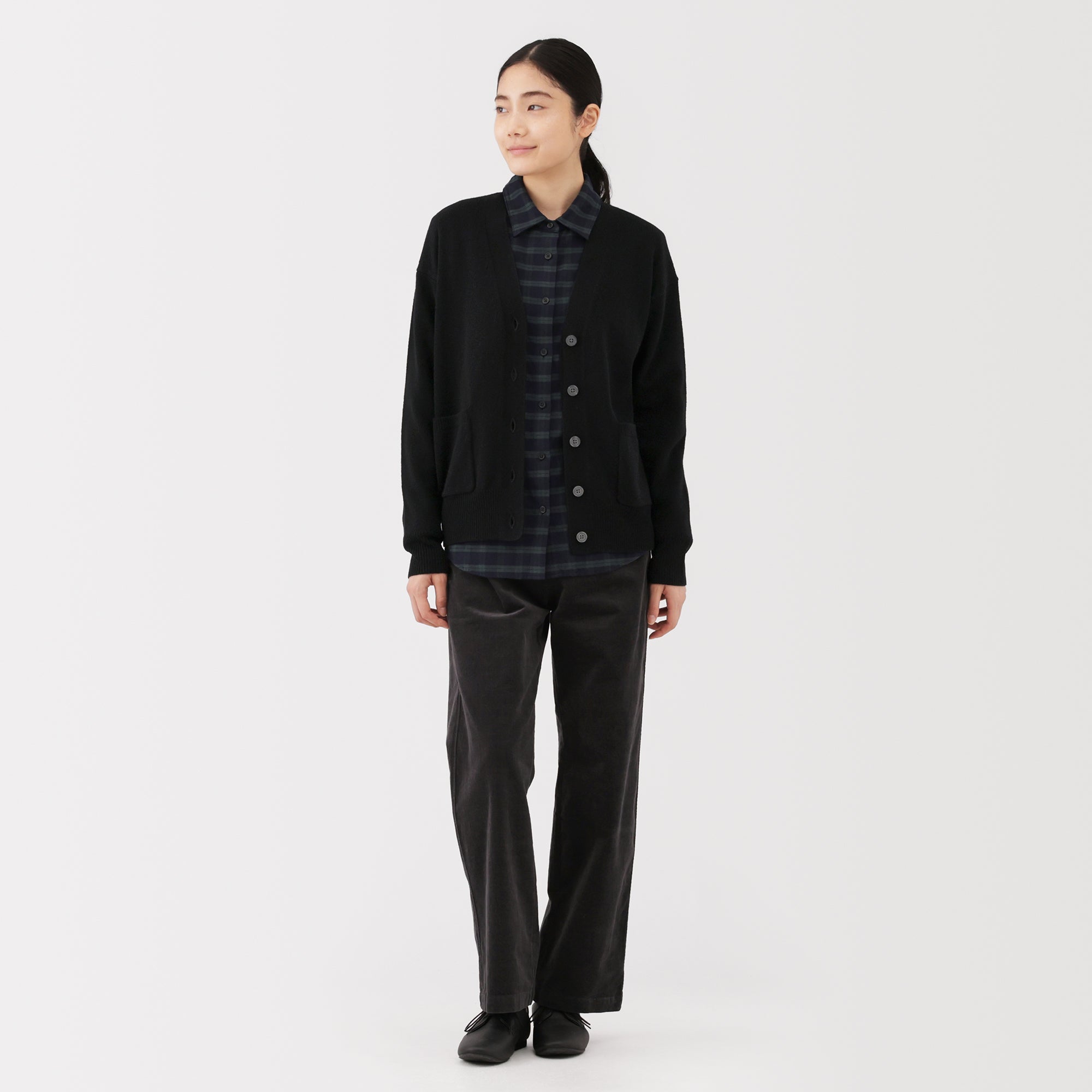Wool V-Neck Cardigan