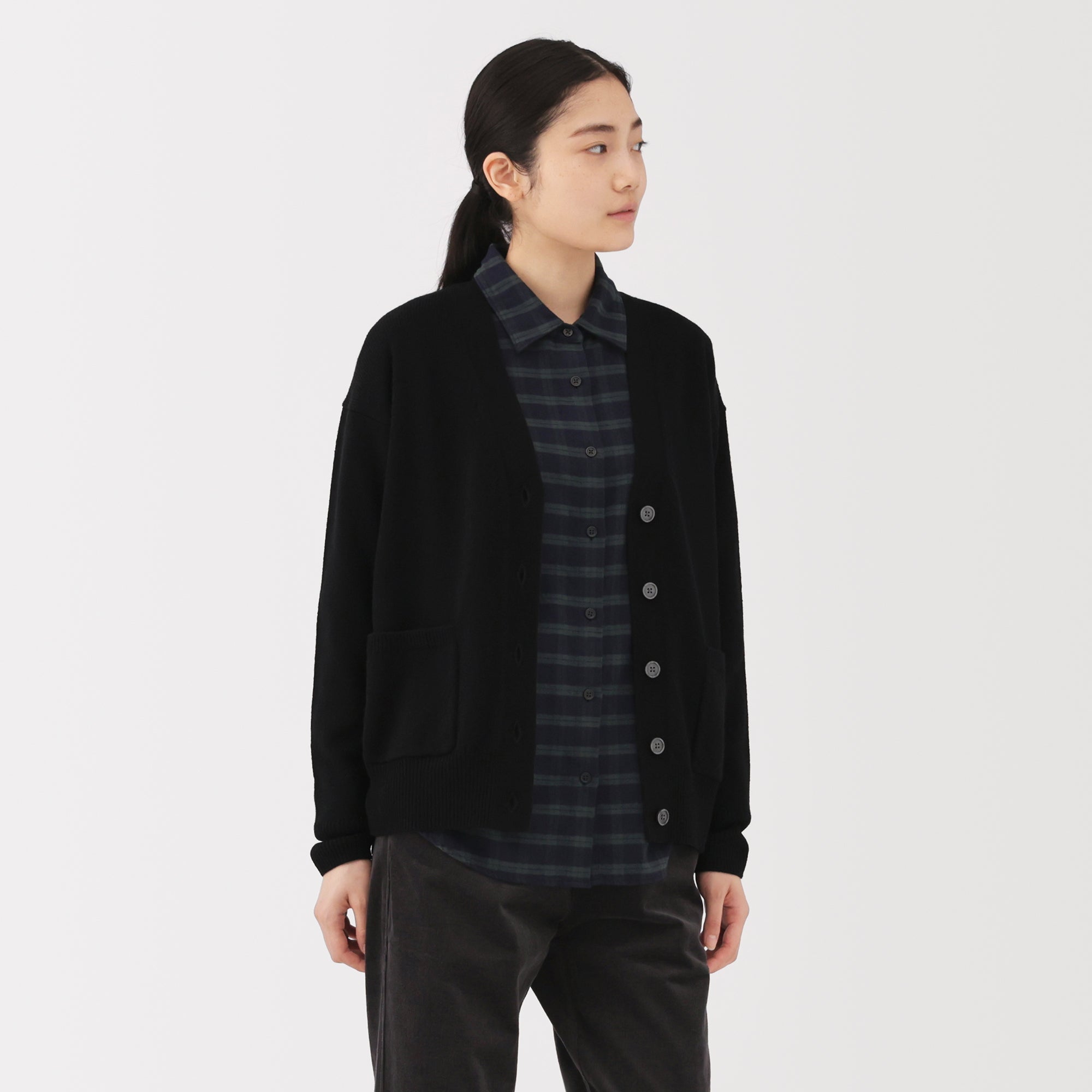 Wool V-Neck Cardigan