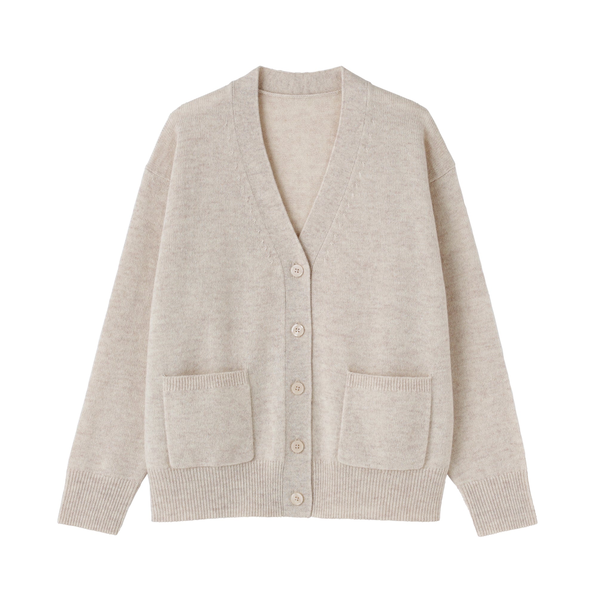 Wool V-Neck Cardigan