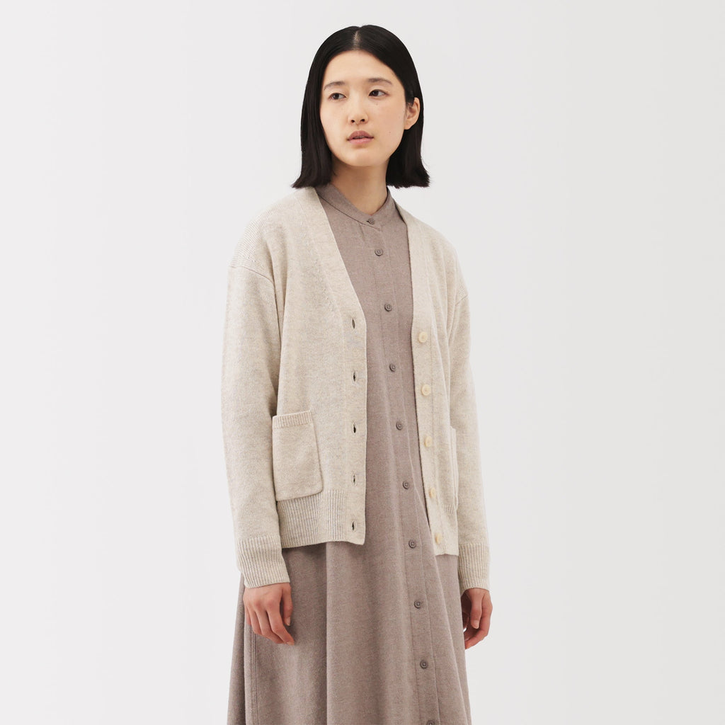 Wool V-Neck Cardigan