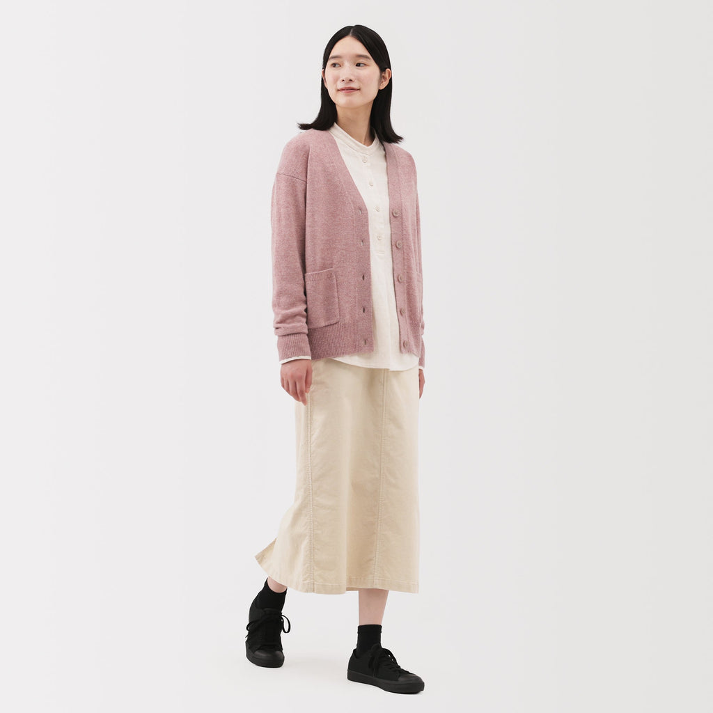 Wool V-Neck Cardigan