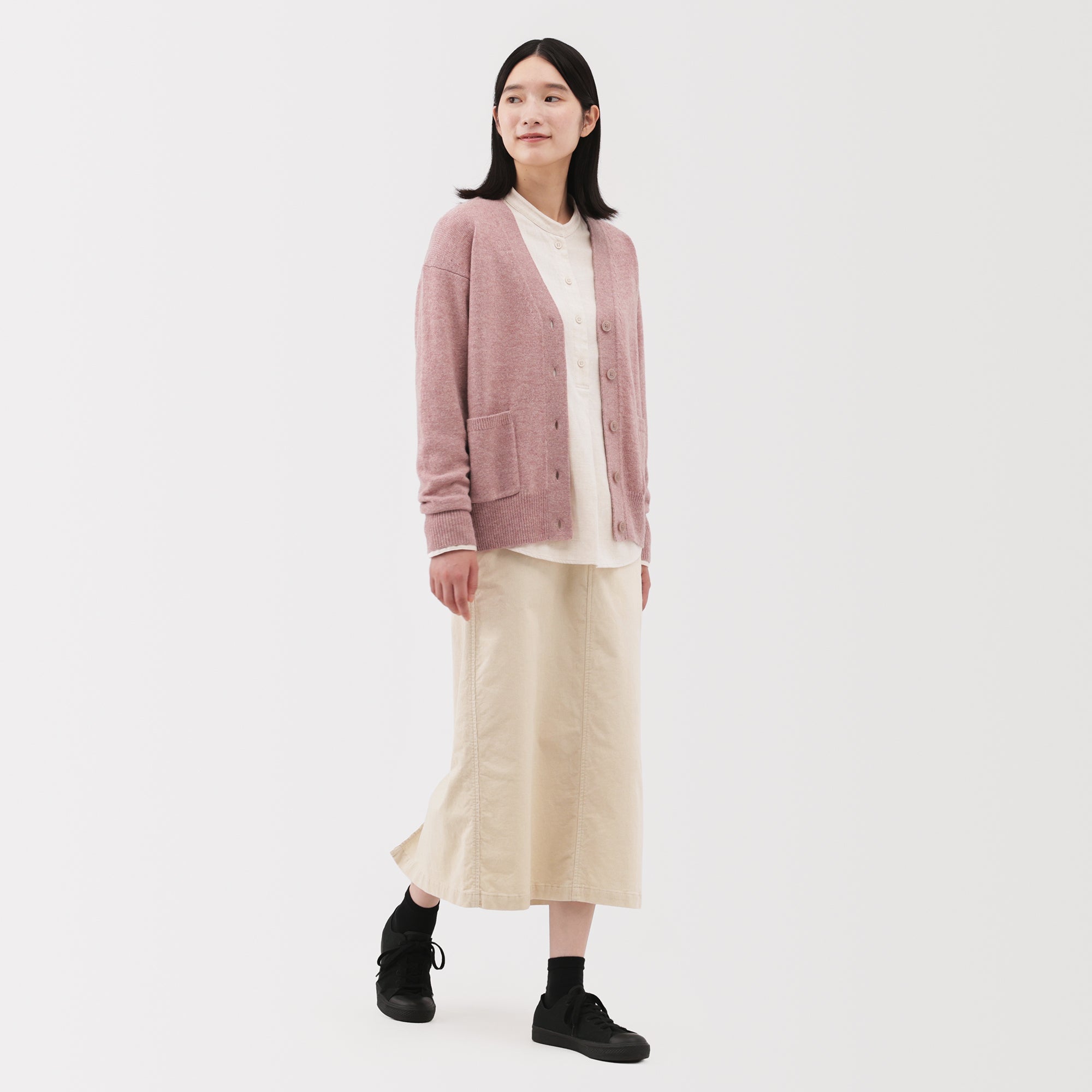 Wool V-Neck Cardigan