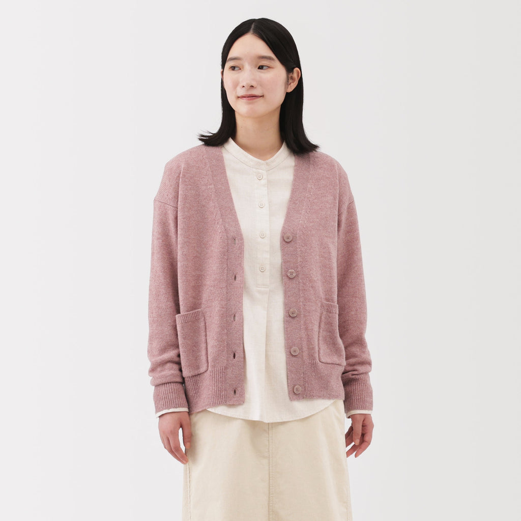 Wool V-Neck Cardigan
