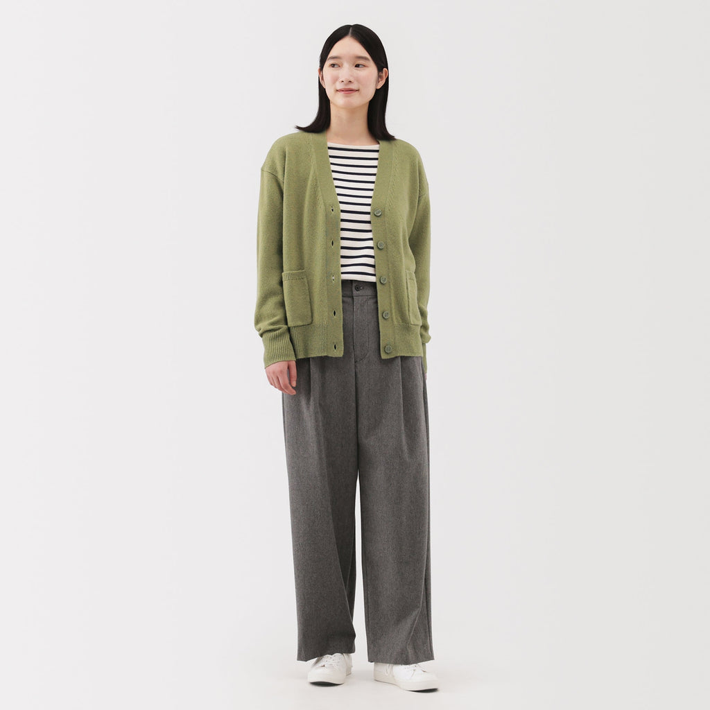 Wool V-Neck Cardigan