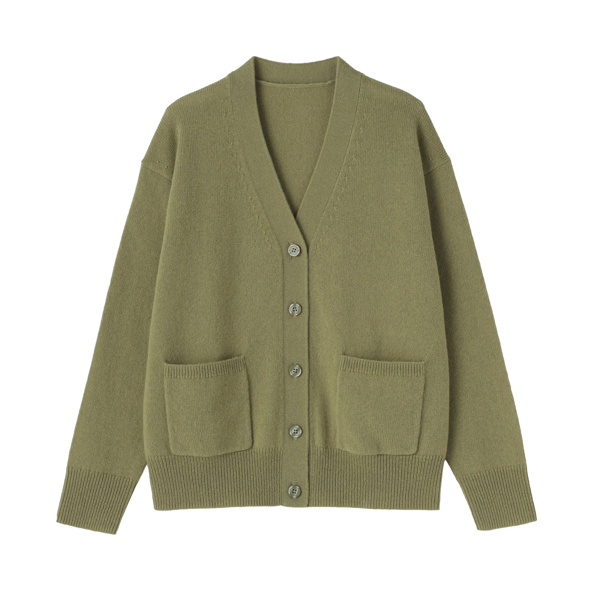 Wool V-Neck Cardigan