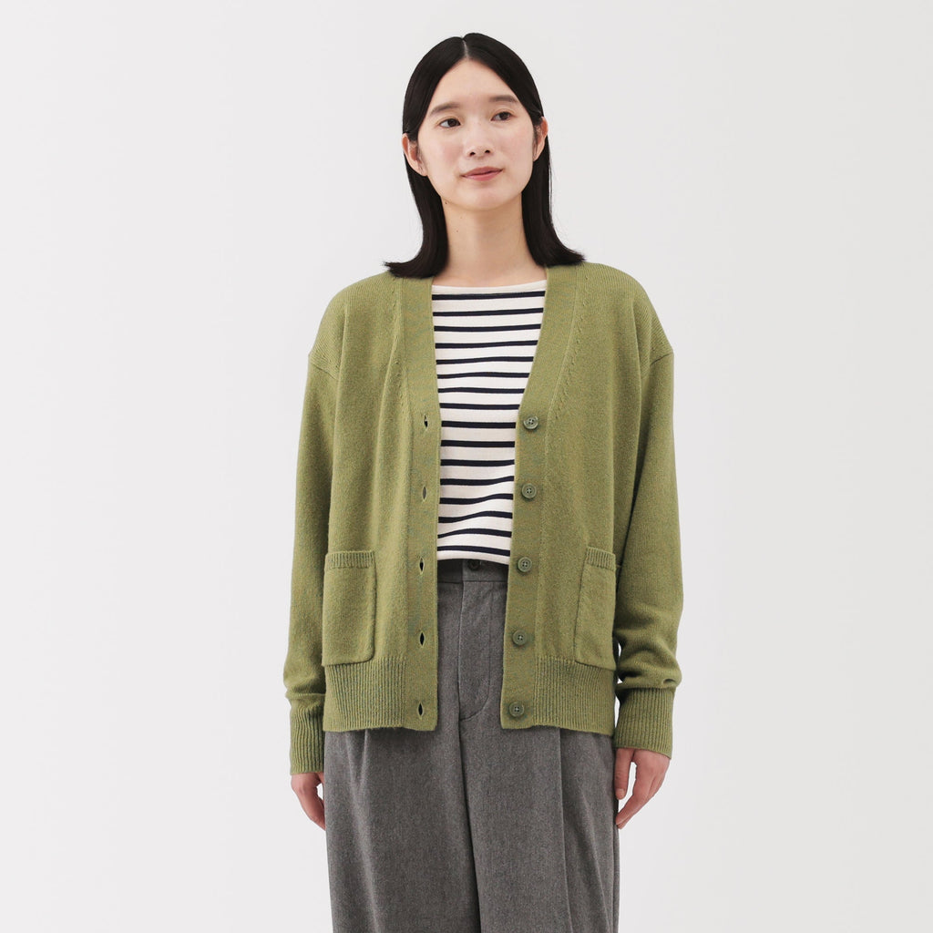 Wool V-Neck Cardigan