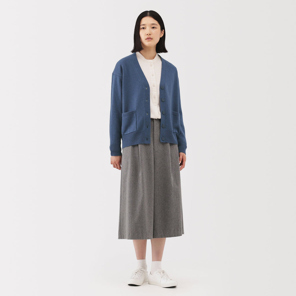 Wool V-Neck Cardigan