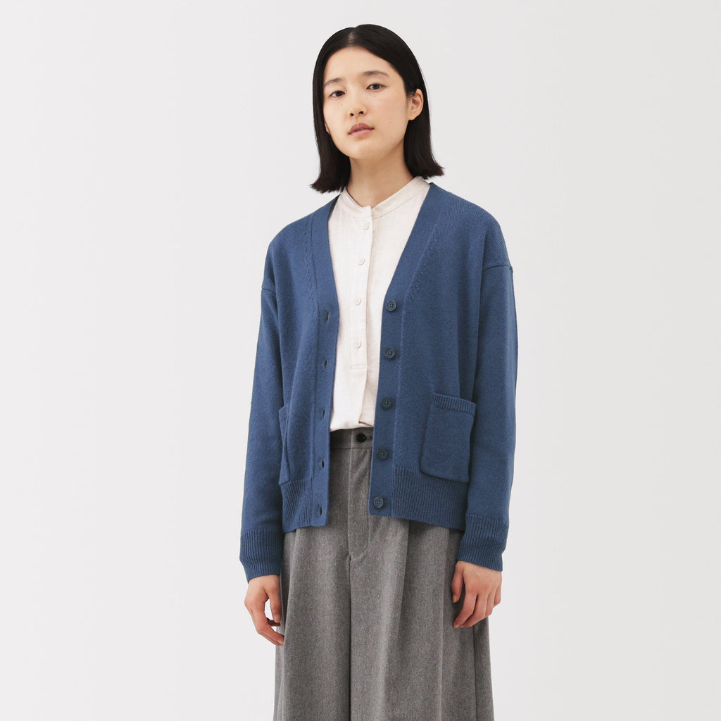 Wool V-Neck Cardigan