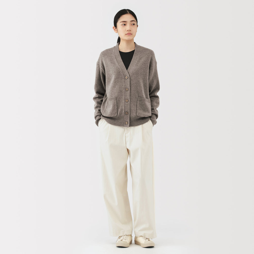 Wool V-Neck Cardigan