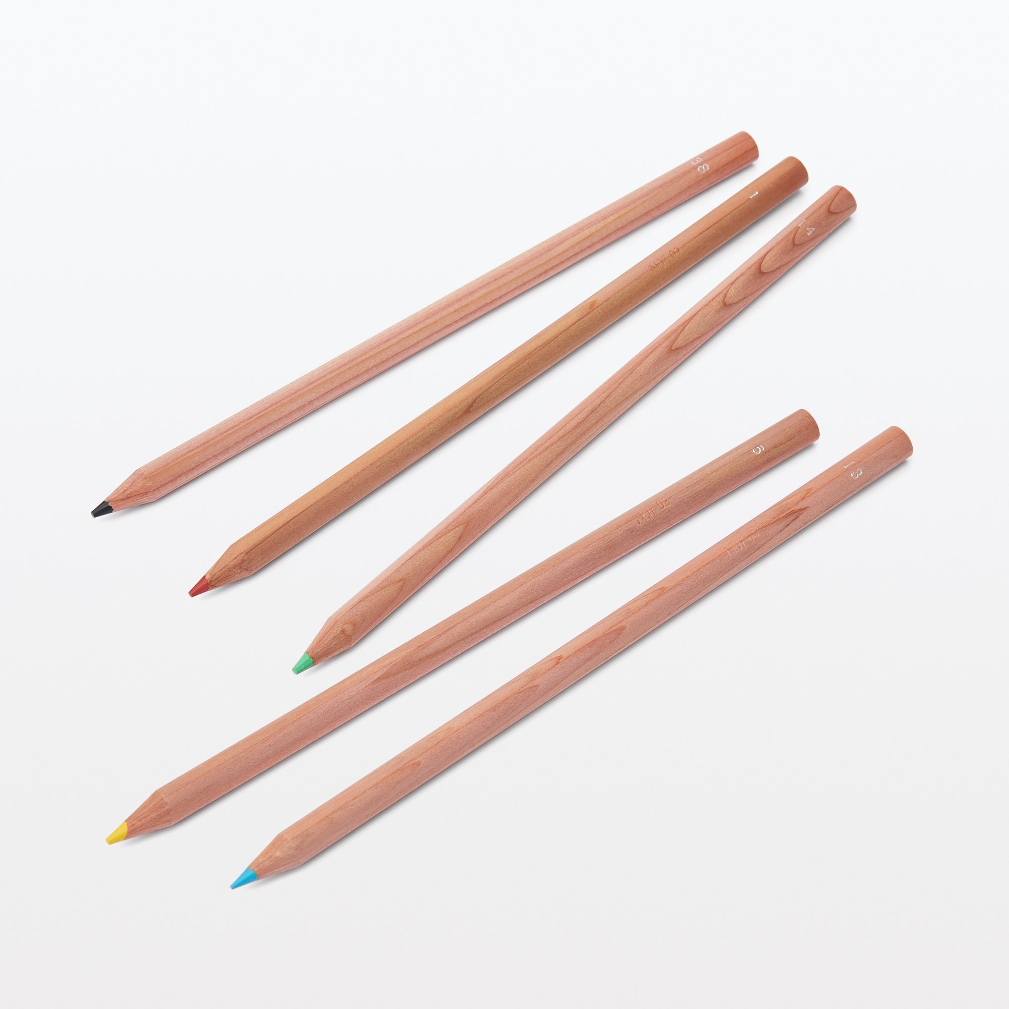 Colored Pencils with Paper Tube
