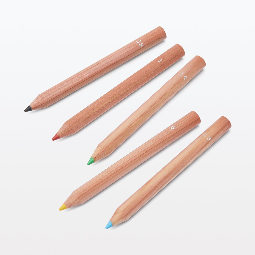 Colored Pencils with Paper Tube
