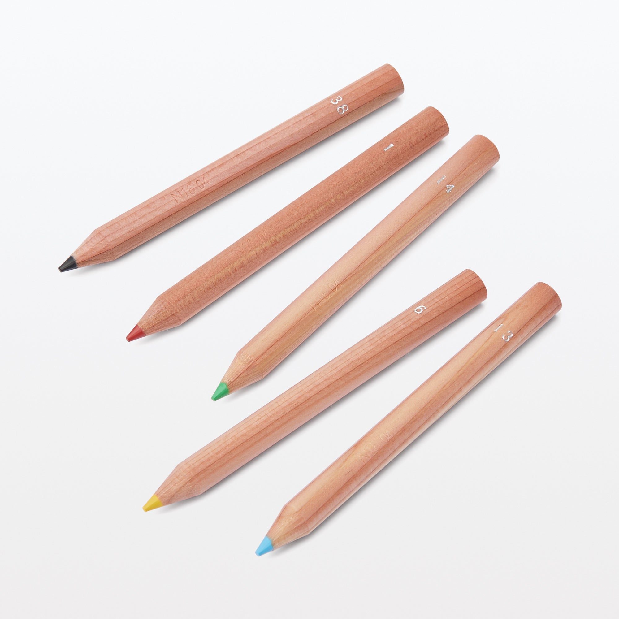 Colored Pencils with Paper Tube