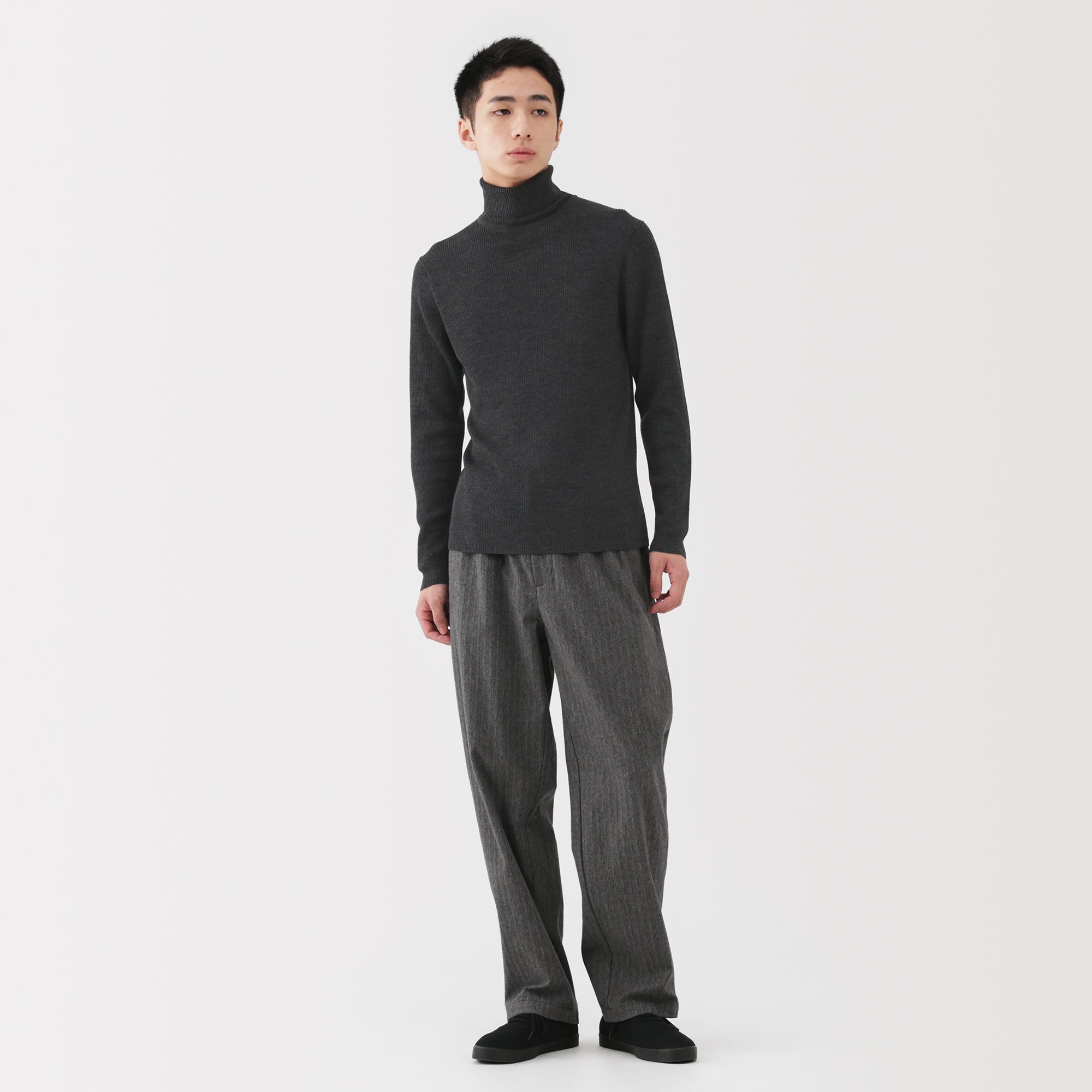 Wool Turtleneck Sweater