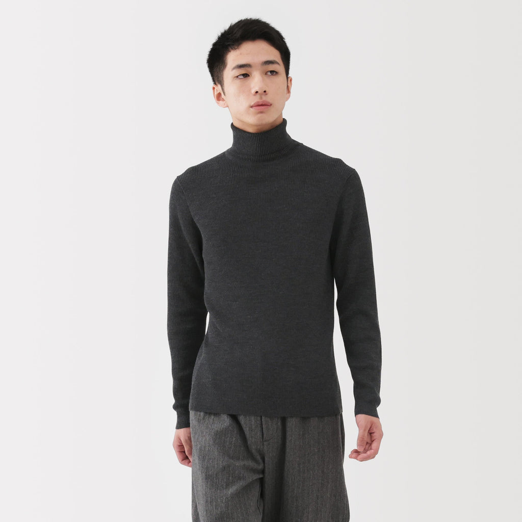 Wool Turtleneck Sweater