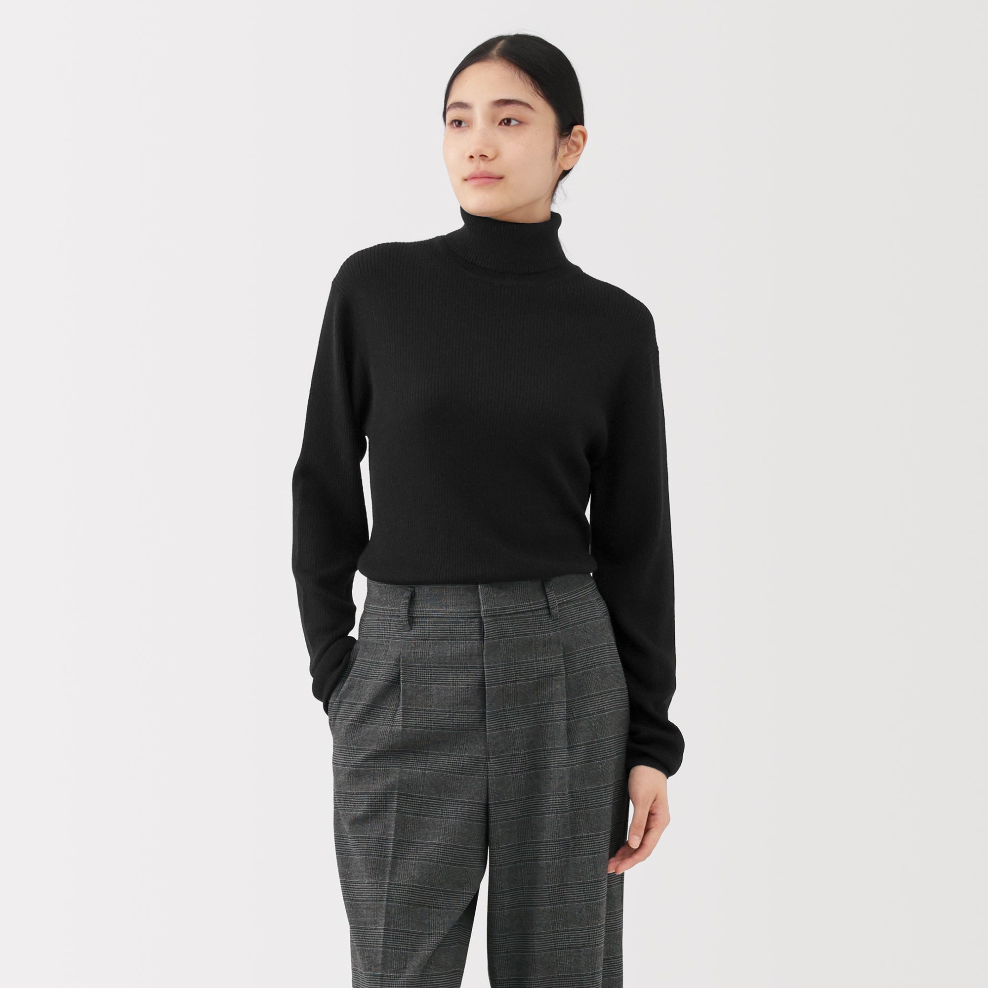 Wool Turtleneck Sweater
