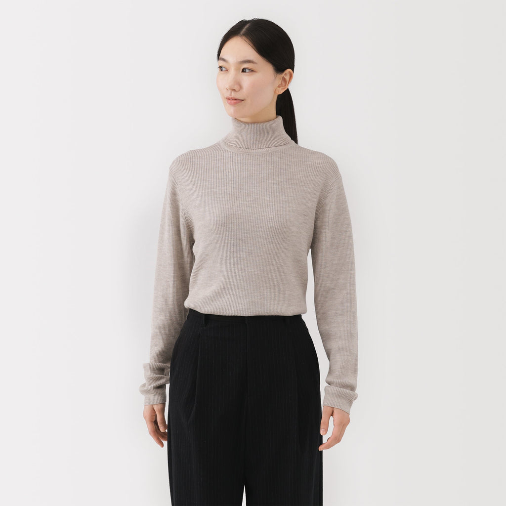 Wool Turtleneck Sweater